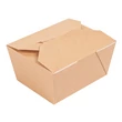 PAPÍR MENÜBOX 1RÉSZES 780 ML 11,3*9*6,3 CM NATÚR MIKRÓZHATÓ IMP.50 DB/CS