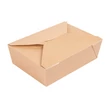 PAPÍR MENÜBOX 1RÉSZES 1980 ML 19,6*14*6,2 CM NATÚR MIKRÓZHATÓ IMP. 50 DB/CS