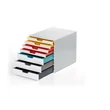 Irattároló, műanyag, 7 fiókos, DURABLE " VARICOLOR® MIX 7", színes