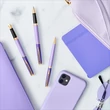 WATERMAN HEMISPHERE COLOR BLOCKING GOLYÓSTOLL LILA, ARANY KLIPSZ 2179923
