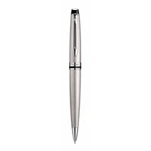 WATERMAN EXPERT III. GOLYÓSTOLL CSISZOLT FÉM, EZÜST KLIPSZ