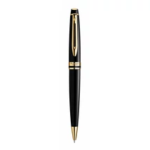 WATERMAN EXPERT III. GOLYÓSTOLL LAKK FEKETE, ARANY KLIPSZ