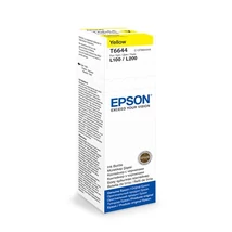 Tintapatron L100, 200mfp nyomtatókhoz, EPSON sárga, 70ml