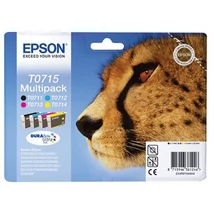 Tintapatron multipack Stylus D78, D92, D120 nyomtatókhoz, EPSON b+c+m+y, 23,9ml