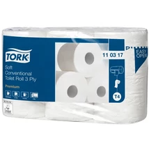 Toalettpapír, T4 rendszer, 3 rétegű, 35 m, TORK "Premium", extra fehér