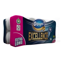 Toalettpapír, 3 rétegű, 16 tekercses, "Ooops! Excellence"