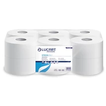 Toalettpapír, 2 rétegű, 130 m, 19 cm átmérő, LUCART, "Strong", hófehér 812202J