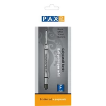 Golyóstollbetét, 0,8 mm, PAX, fekete