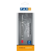 Golyóstollbetét, 0,8 mm, PAX, piros