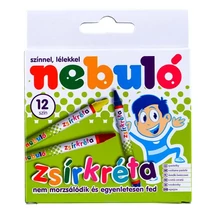 Zsírkréta, 12 darabos, NEBULÓ Zsírkréta, 12 darabos, NEBULÓ