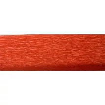 Krepp papír 50x200 cm, narancs vörös