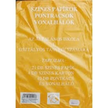 Színes papírok, pontrácsok 1.o.