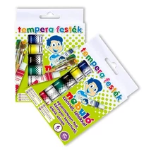 Tempera készlet, 6 darabos, NEBULÓ