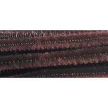 Cre Art zsenília 6 mm x 300 mm, 100 db/csomag, barna