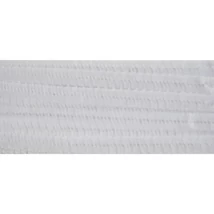 Cre Art zsenília 6 mm x 300 mm, 100 db/csomag, fehér