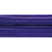 Cre Art zsenília 6 mm x 300 mm, 100 db/csomag, középlila