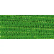 Cre Art zsenília 6 mm x 300 mm, 100 db/csomag, zöld