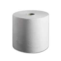 Kéztörlő, tekercses, 500 lap, fehér, XXL