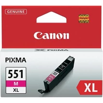 CLI-551MXL Tintapatron Pixma iP7250, MG5450, MG6350 nyomtatókhoz, CANON vörös, 11ml