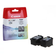 PG510/CL511 Tintapatron multipack Pixma MP240 nyomtatóhoz, CANON b+c, 220+240 oldal