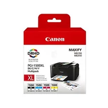 PGI-1500XLKIT Tintapatron multipack Maxify MB2350 nyomtatóhoz, CANON b+c+m+y, 
