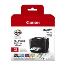 PGI-2500XLKIT Tintapatron multipack Maxify MB5350 nyomtatóhoz, CANON b+c+m+y