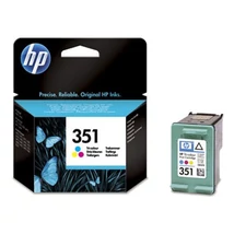 Tintapatron DeskJet D4260, OfficeJet J5780 nyomtatókhoz, HP 351 színes, 3,5ml