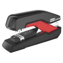 Tűzőgép, 30 lap, lapos tűzés, RAPID "Supreme OmniPress S030c", fekete/piros