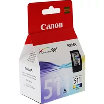 CL-511 Tintapatron Pixma MP240, 260, 480 nyomtatókhoz, CANON színes, 244 oldal