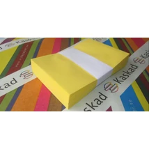 Boríték Névjegy Kaskad "57" citromsárga 50db/csg