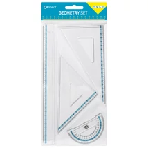 Vonalzókészlet CONNECT, közepes, felakasztható tasakban