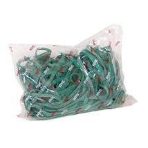 Gumigyűrű 150mm 8mm széles 1kg/csomag zöld