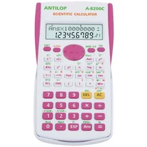 ANTILOP 8200C tudományos számológép. 2 soros kijelző 240 funkcióval pink ANTILOP 8200C tudományos számológép. 2 soros kijelző 240 funkcióval pink