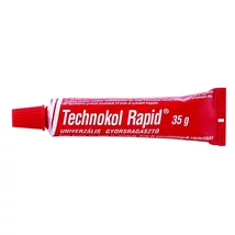 Ragasztó, folyékony, 35 g, TECHNOKOL "Rapid", piros Ragasztó, folyékony, 35 g, TECHNOKOL "Rapid", piros