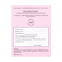 TB (OEP) kiskönyv KPE.160