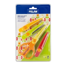 Olló Milan Zig Zag kreatív 4db cserélhető vágóéllel