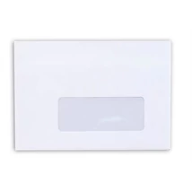 Boríték, LC6, öntapadó, jobb ablakos, VICTORIA