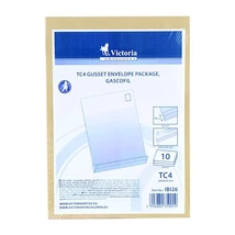 Redős-talpas tasak csomag, TC4, szilikonos, 50 mm talp, VICTORIA, barna gascofil