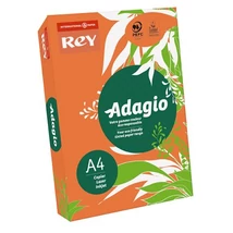 Másolópapír, színes, A4, 80 g, REY "Adagio", intenzív narancssárga Másolópapír, színes, A4, 80 g, REY "Adagio", intenzív narancssárga