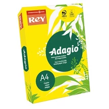 Másolópapír, színes, A4, 80 g, REY "Adagio", intenzív sárga Másolópapír, színes, A4, 80 g, REY "Adagio", intenzív sárga