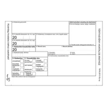 Nyomtatvány, tértivevény hivatalos irathoz