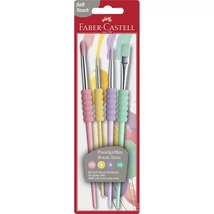 Ecset készlet Faber-Castell 4db-os pasztell puha tapintású (2,6,10,12) BL