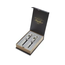PARKER ROYAL URBAN GOLYÓSTOLL + TÖLTŐTOLL MATT FEKETE, EZÜST KLIPSZ
