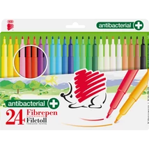 Filctoll készlet, antibakteriális 1 mm, ICO "Süni 300", 24 különböző szín