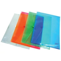 Irattartó tasak, 220x110x0,18, DL, PP, patentos, DONAU 5 színben