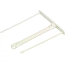 Lefűzőklip, műanyag, fehér, 100 mm, FELLOWES Lefűzőklip, műanyag, fehér, 100 mm, FELLOWES