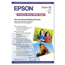 Fotópapír, tintasugaras, A3+, 255 g, fényes, EPSON