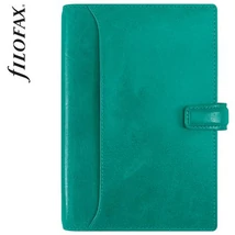 Kalendárium, gyűrűs, betétlapokkal, personal méret, FILOFAX, "Lockwood", aqua Kalendárium, gyűrűs, betétlapokkal, personal méret, FILOFAX, "Lockwood", aqua