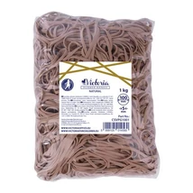 Postázógumi,100X5 mm, VICTORIA, 1 kg, natúr
