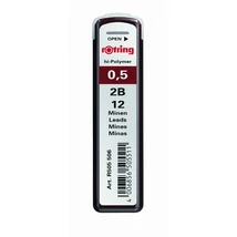 Grafitbél, 2B, 0,5 mm, ROTRING